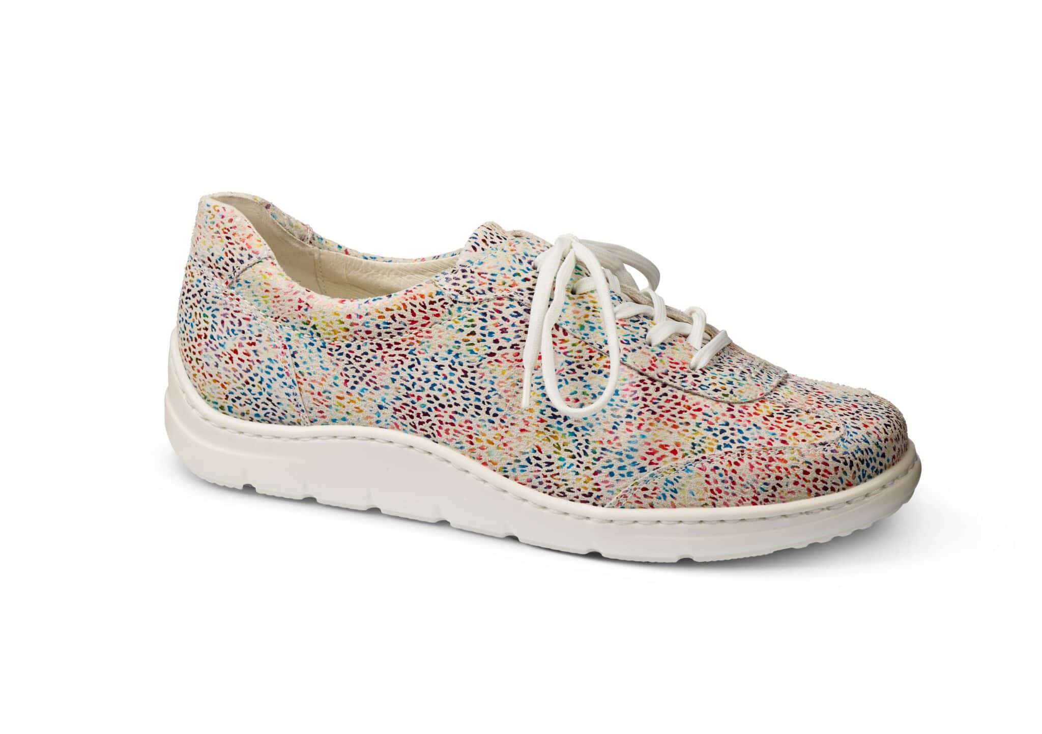 Dam-sneaker i färgglad design för komfort och stil.