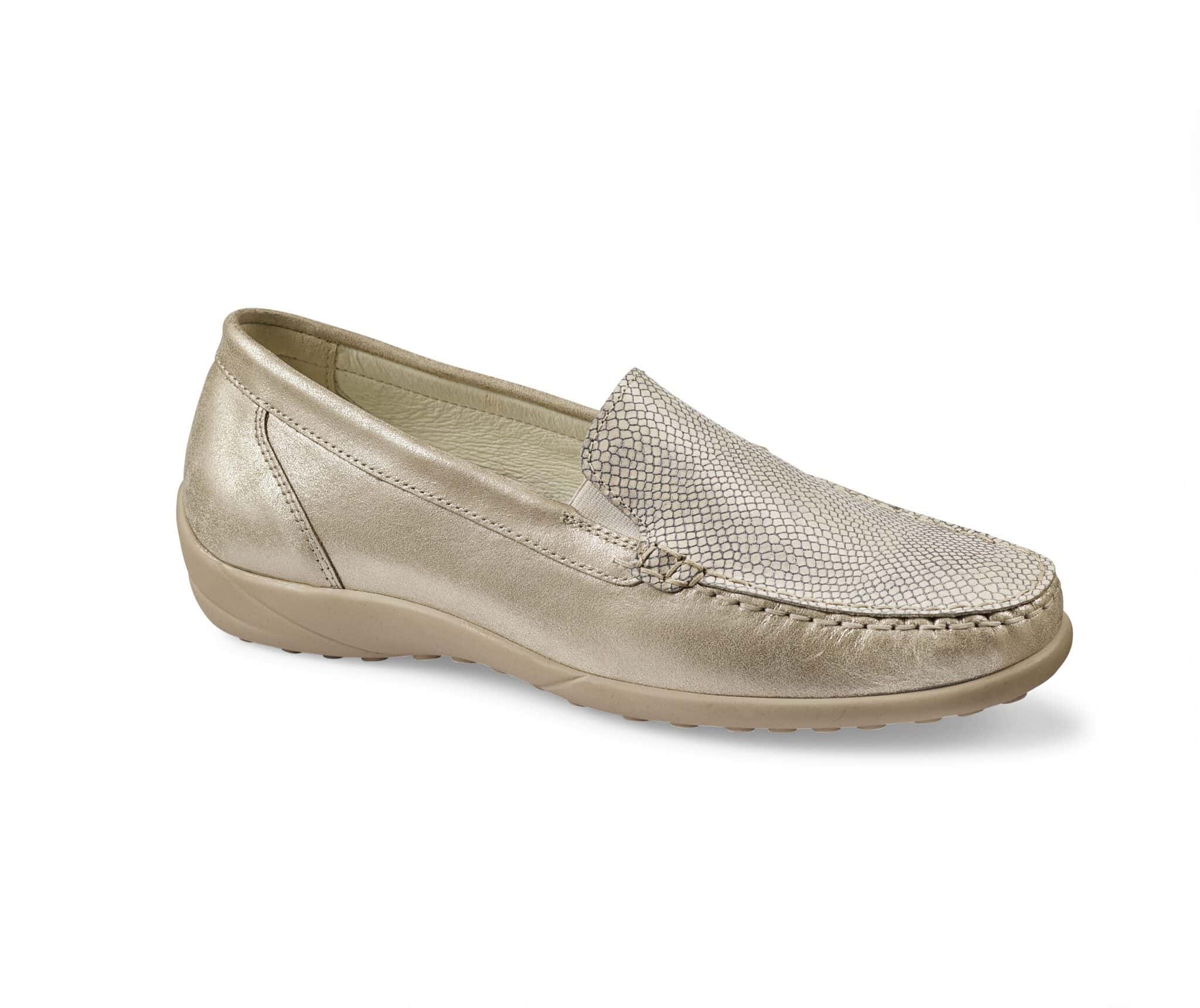 Lågskor för kvinnor i beige med bekväm passform och hög kvalitet.