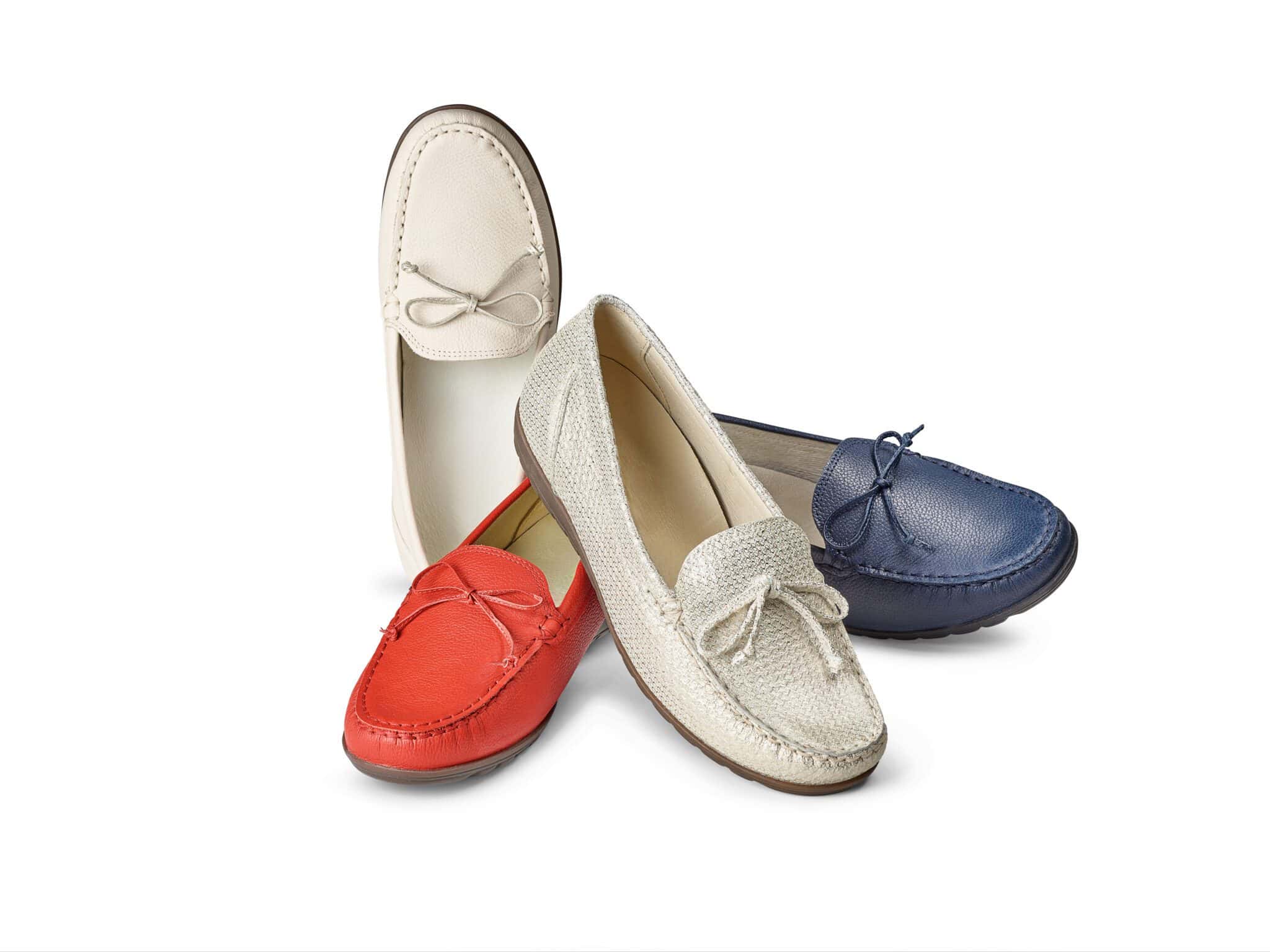 Bekväma loafers i olika färger för dam, stilfulla och av hög kvalitet.