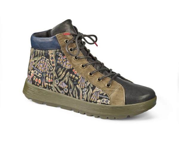 Damkänga med mönstrad design och bekväm sula.